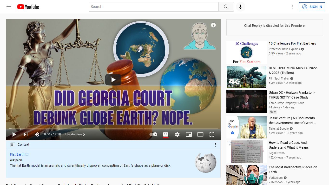 Did Georgia Court Case really debunk Globe Earth and accepted Flat ...